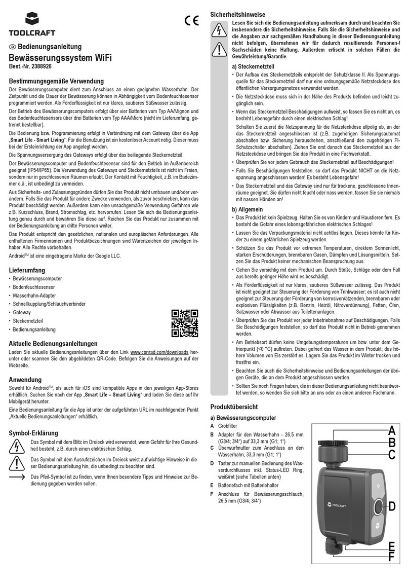 TOOLCRAFT 2388926 operating instructions