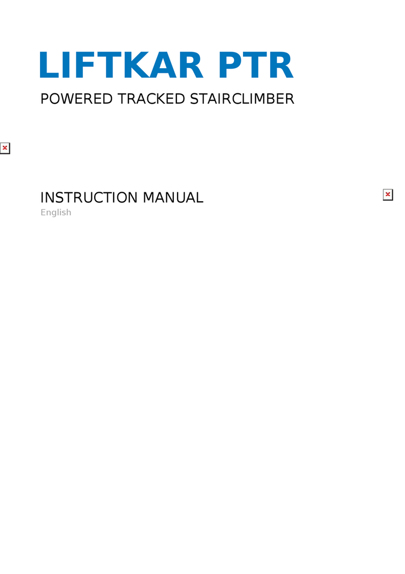 Liftkar PTR instruction manual