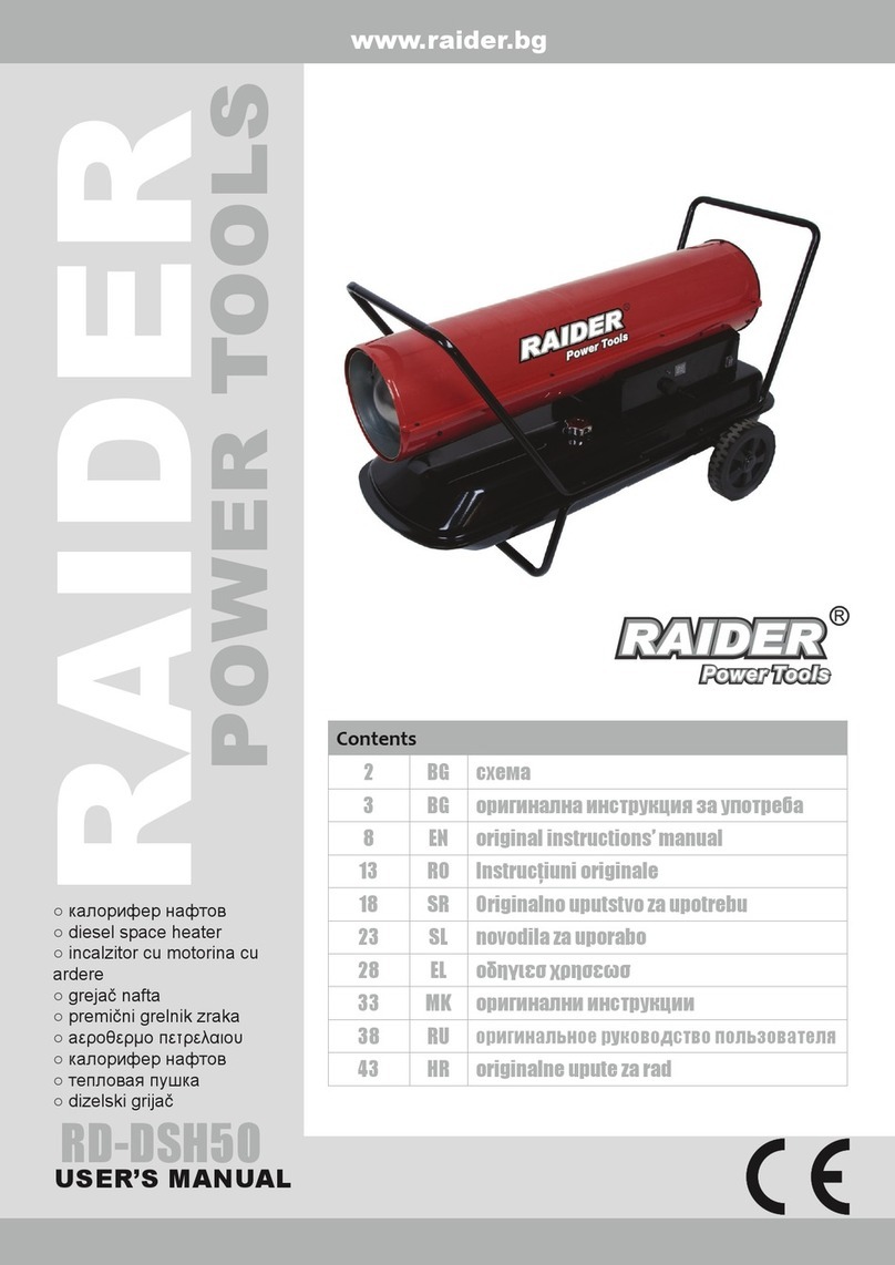 Raider RD-DSH50 user manual