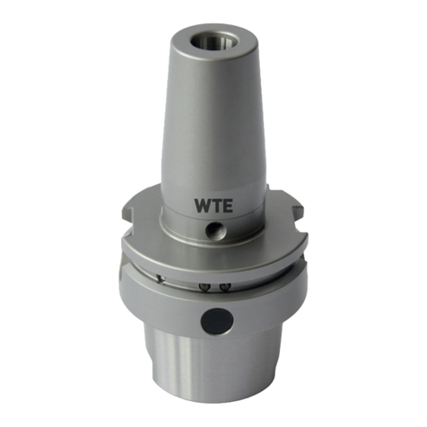 Mapal WTE Installation and operating instructions