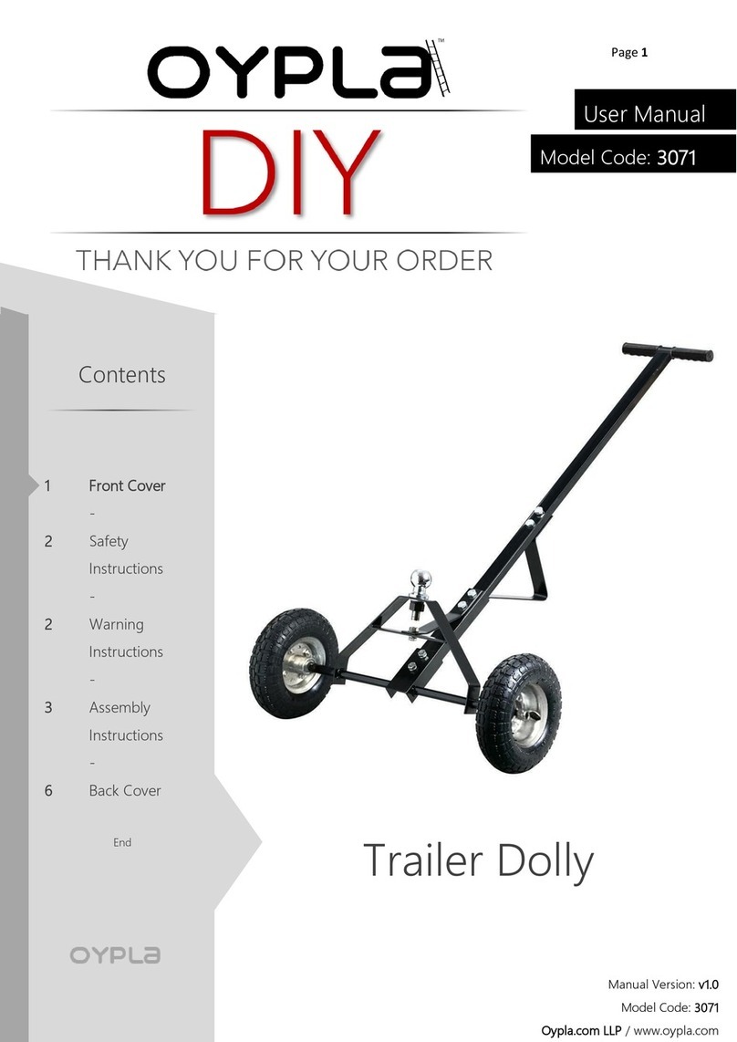 OYPLA DIY 3071 user manual