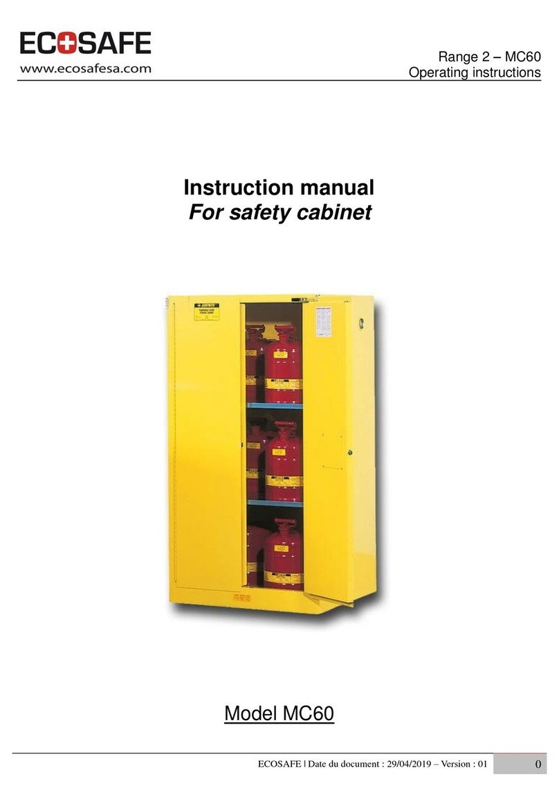 ECOSAFE MC60 User manual