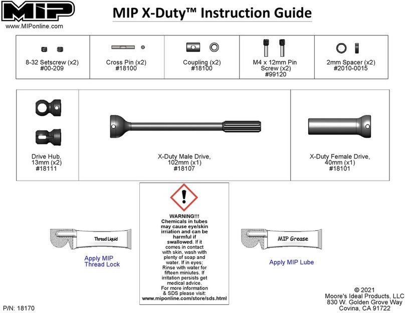 MIP X-Duty Manual