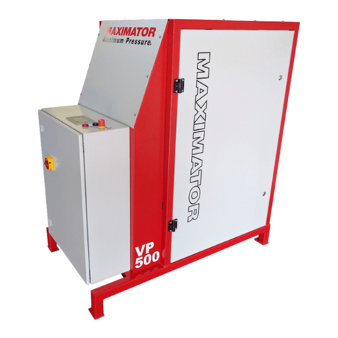MAXIMATOR VP30 Maintenance information