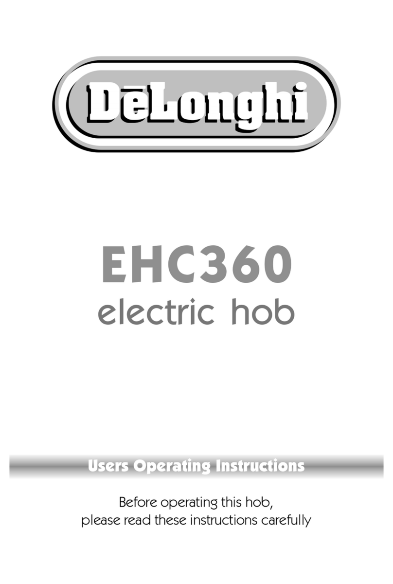 DeLonghi EHC360 Operation instructions
