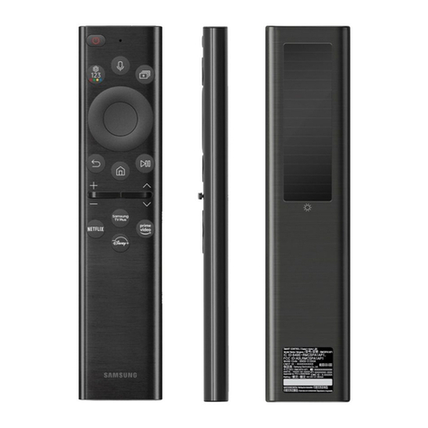 Samsung SolarCell Remote User manual