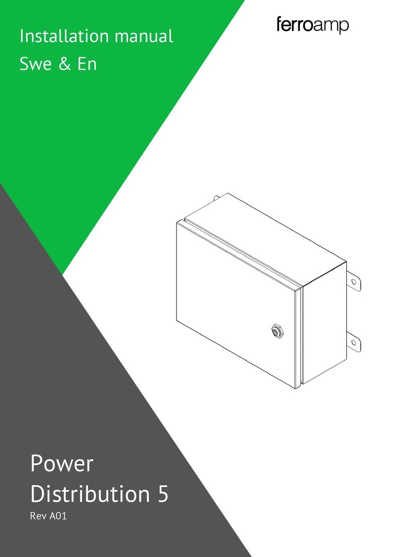 ferroamp Power Distribution 5 installation manual