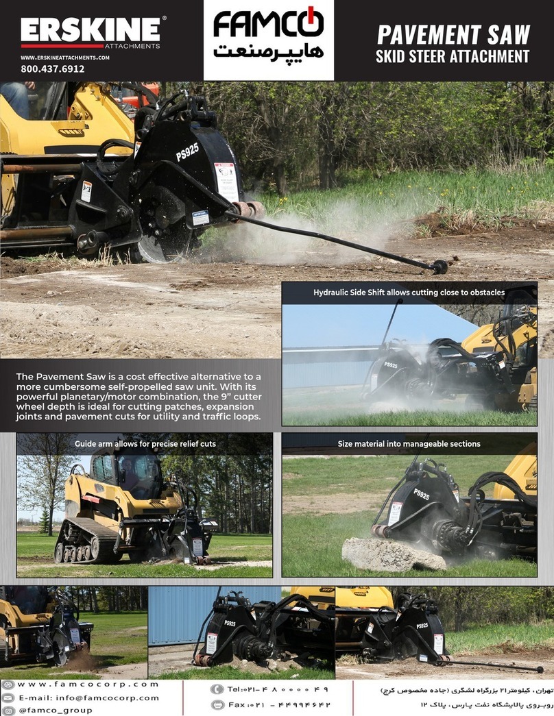 Erskine Attachments 915PS Operator's manual
