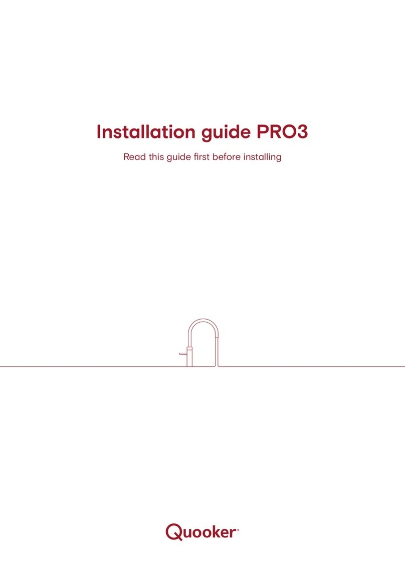 Quooker PRO3 installation guide Quooker PRO3 installation guide