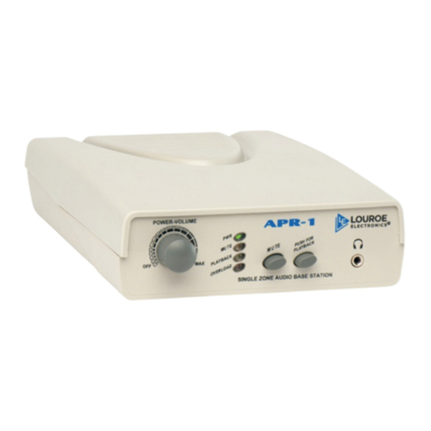 Louroe Electronics ASK-4 101E Installation and operating instructions