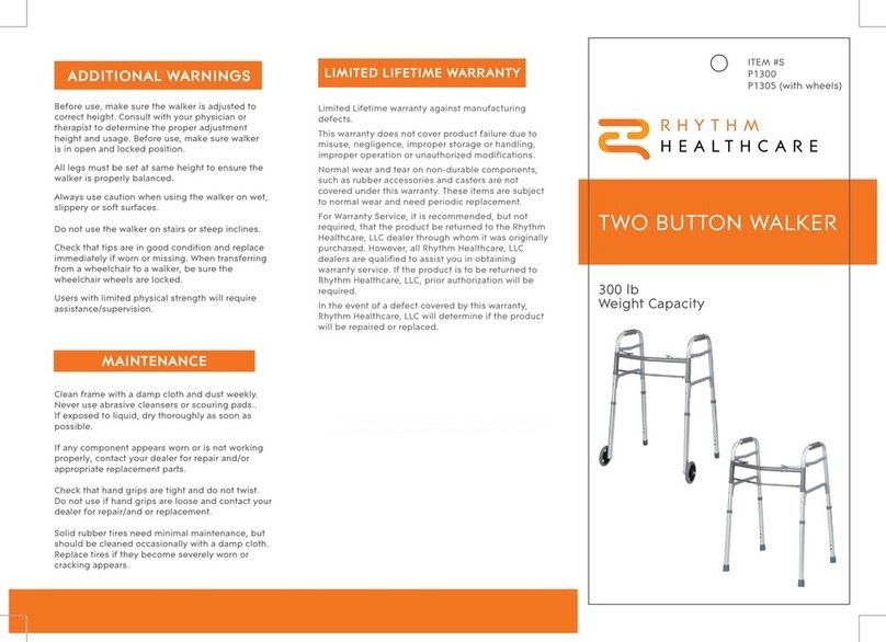 RHYTHM P1300 User manual