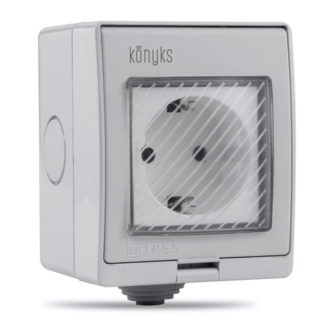 Konyks Pluviose Easy User manual