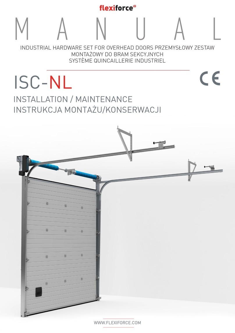 FlexiForce ISC-NL Installation & maintenance FlexiForce ISC-NL Installation & maintenance