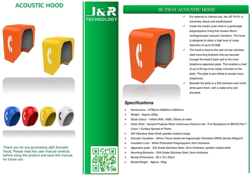 J&R Technology JR-TH-01 manual