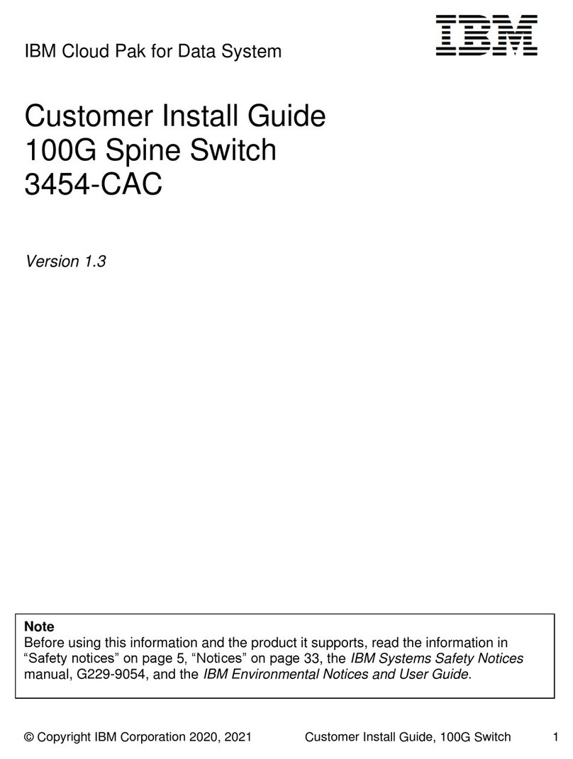 IBM 3454-CAC User manual
