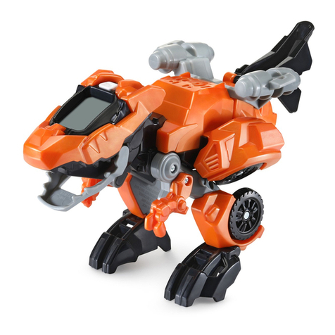V-tech Switch & Go T-Rex Race Car User manual