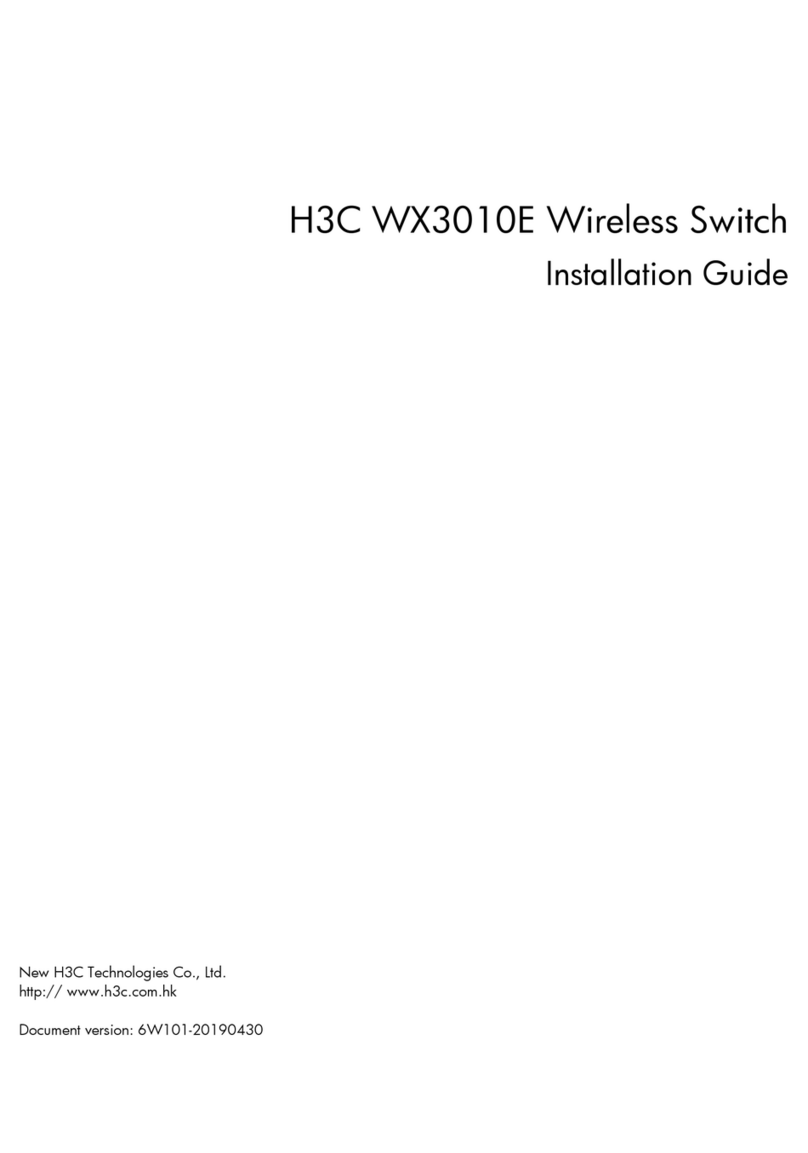 H3C WX3010E User manual