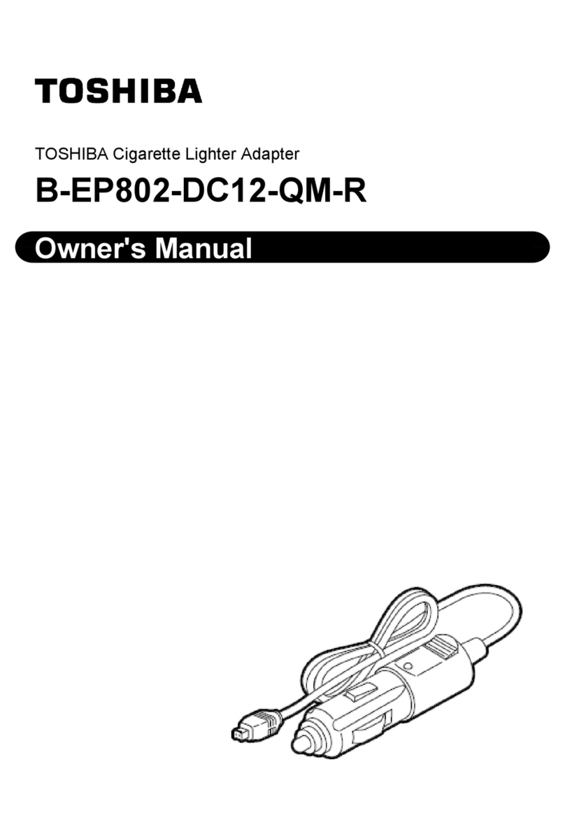 Toshiba B-EP802-DC12-QM-R owner's manual