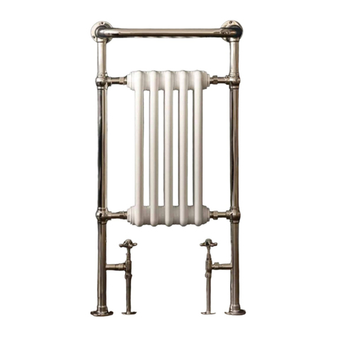 CATCHPOLE & RYE The Original Cloakroom Radiator installation guide
