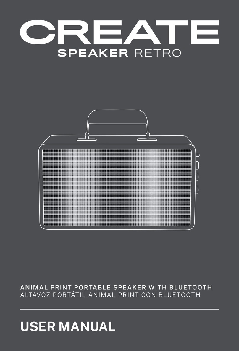 Create SPEAKER RETRO user manual