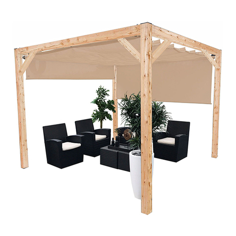 NESLING Pergola Kit Assembly instructions