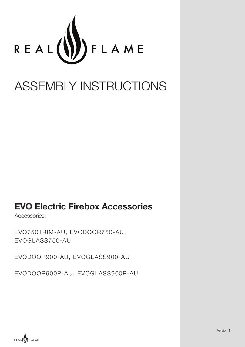RealFlame EVO EVO750TRIM-AU User manual