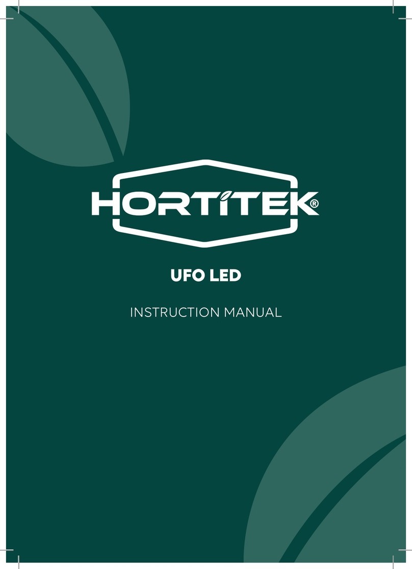Hortitek UFO LED instruction manual