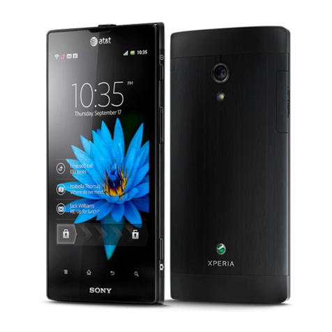 Sony Xperia ion LT28i User manual