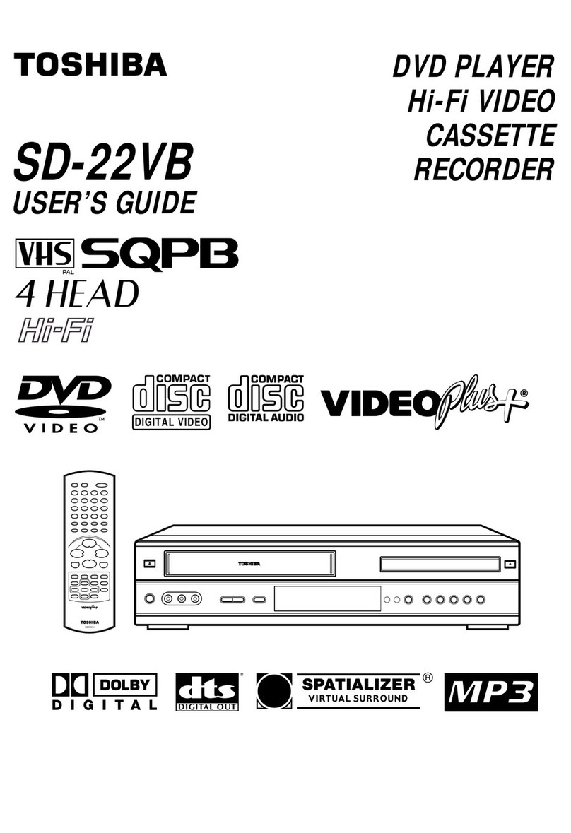 Toshiba SD-22VB User manual