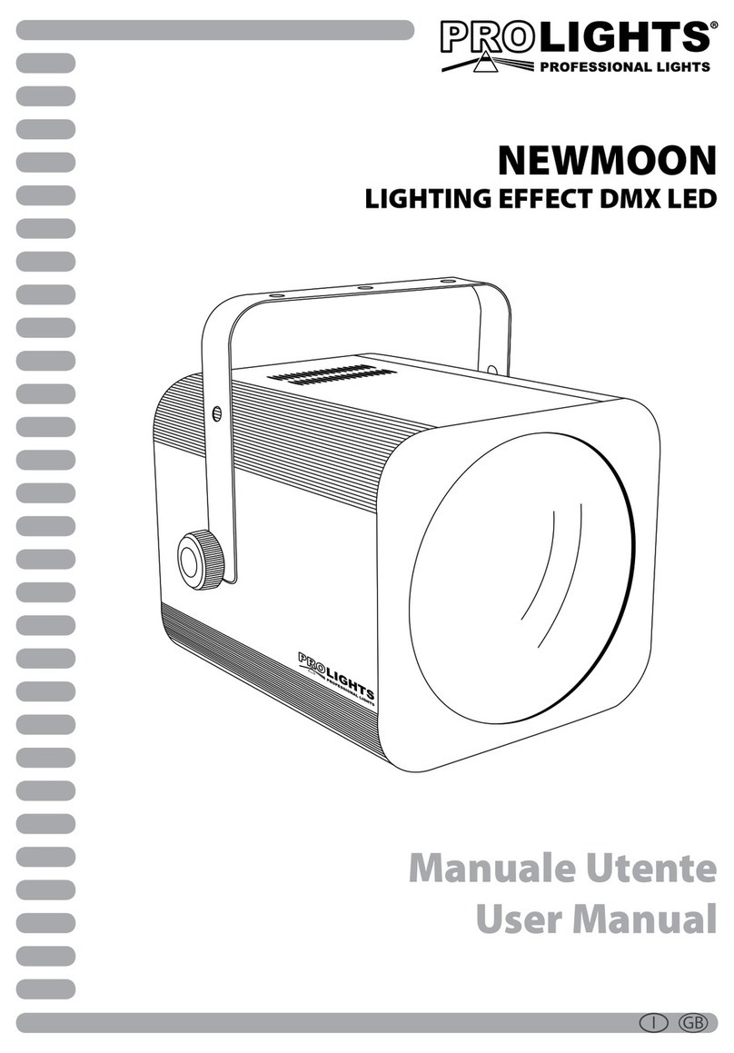 ProLights NEWMOON user manual ProLights NEWMOON user manual