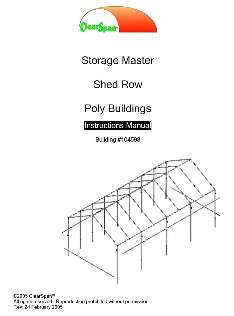 ClearSpan Storage Master 104598 User manual ClearSpan Storage Master 104598 User manual