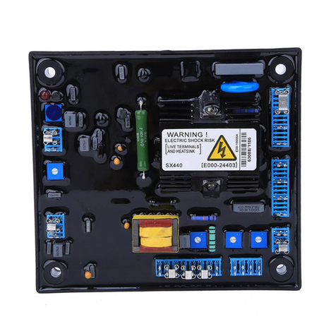 AVR SX440 User manual