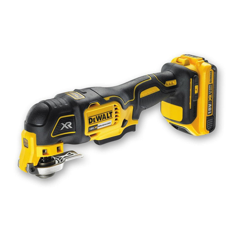 DeWalt XR LI-ION DCS355D1 quick start guide