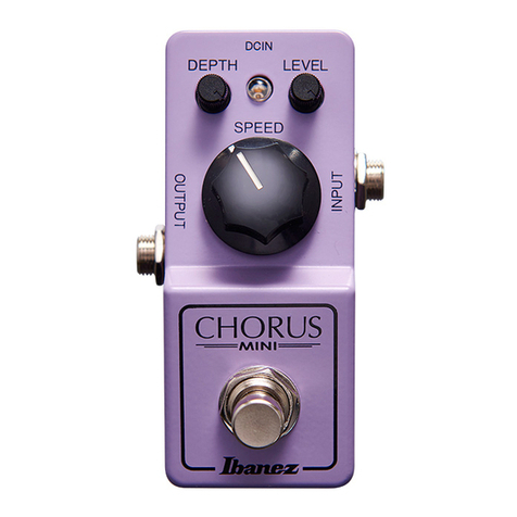 Ibanez CHORUS MINI owner's manual