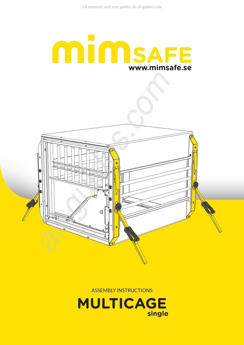 mimsafe Multicage Single User manual