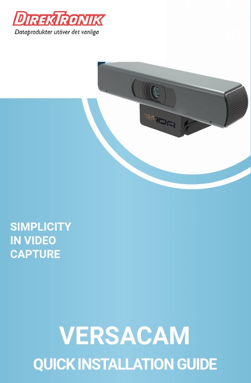 DirekTronik VERSACAM Quick installation guide