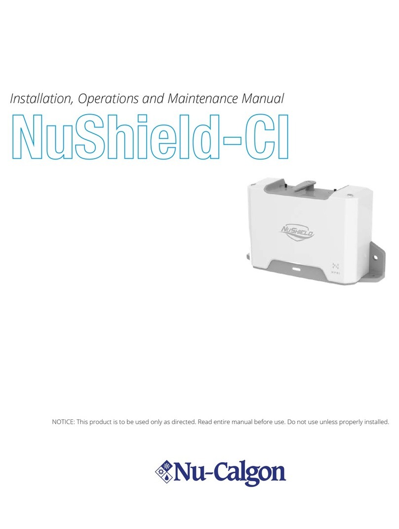 Nu-Calgon NuShield-CI User manual