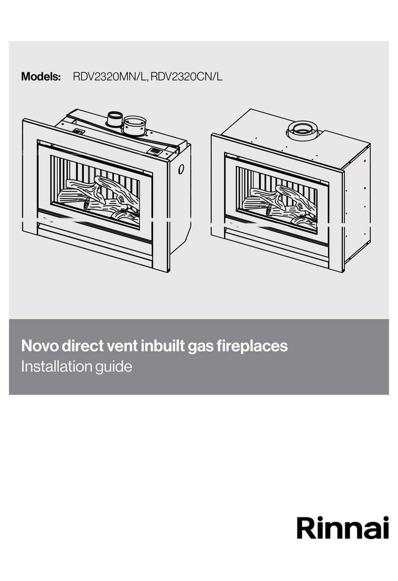Rinnai RDV2320MN/L User manual