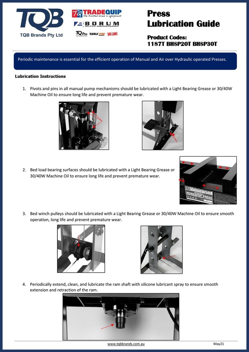 TQB BHSP20T User manual