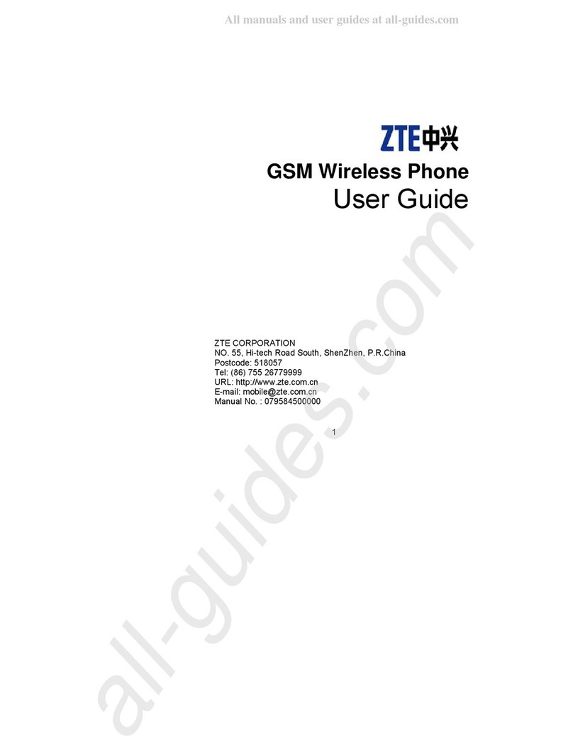 Zte WP657 User manual