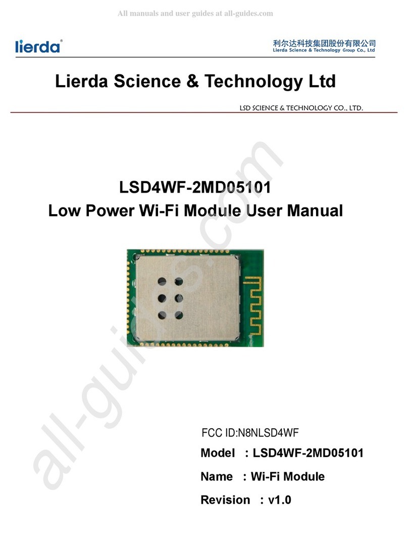Lierda LSD4WF-2MD05101 user manual
