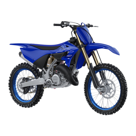 Yamaha YZ125X 2022 Application guide