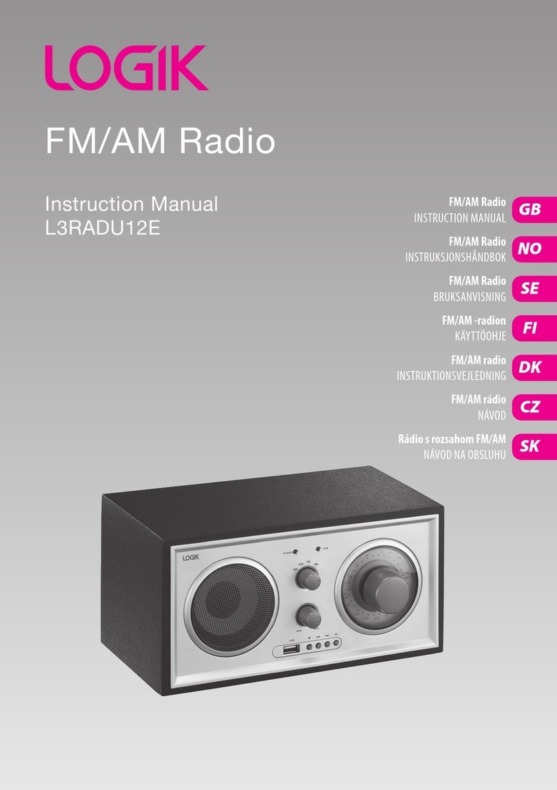 Logik L3RADU12E User manual