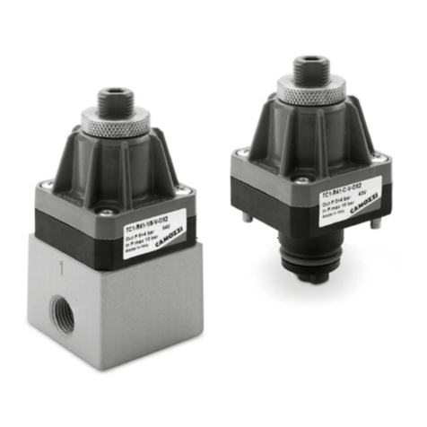 Camozzi TC Series Use and maintenance instructions