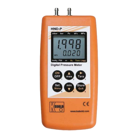 Kobold HND-P Series User manual
