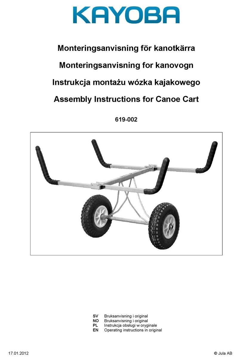 Kayoba 619-002 Assembly instructions