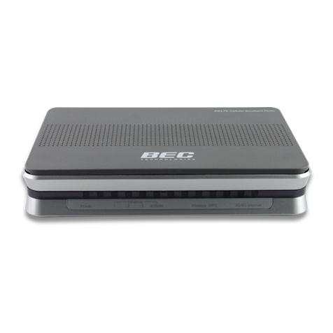 BEC 6200WZL user manual