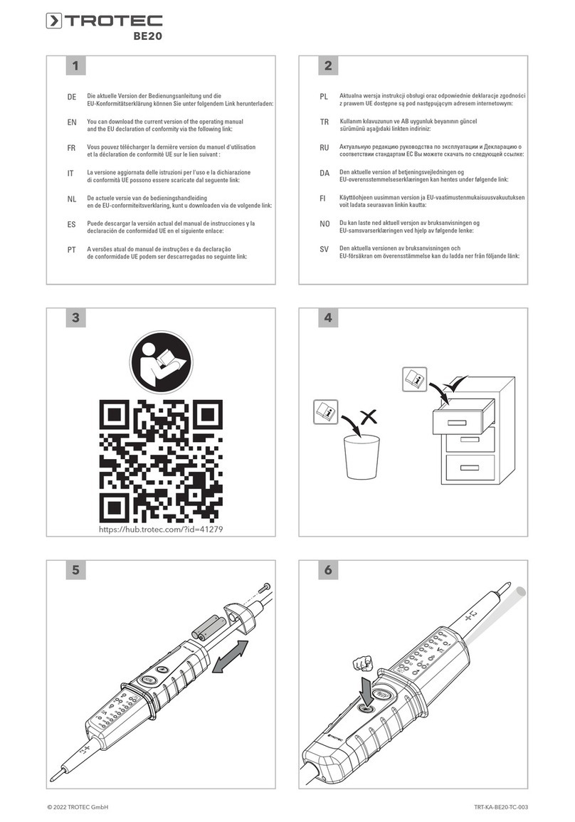 Trotec BE20 User manual
