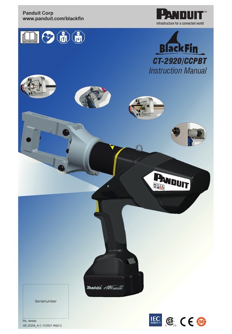 Panduit BlackFin CT-2920 User manual Panduit BlackFin CT-2920 User manual