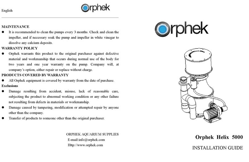 Orphek Helix 5000 User manual